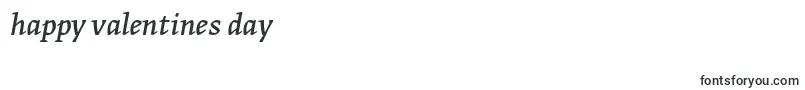 Czcionka GretatextproItalic – czcionki Walentynki